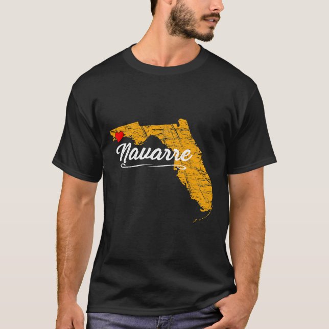 City of NAVARRE  FLORIDA  Merch Souvenir  Graphic  T-Shirt (Front)