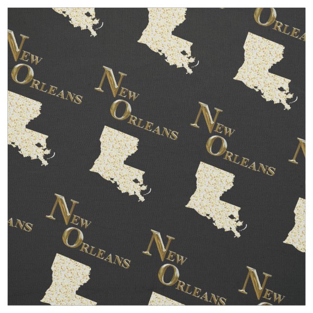 CITY OF NEW ORLEANS FABRIC (Swatch)