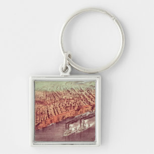 City of New Orleans Key Ring