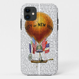 City of New York Hot Air Balloon iPhone 11 Case