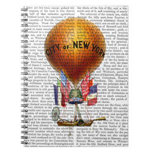 City of New York Hot Air Balloon Notebook