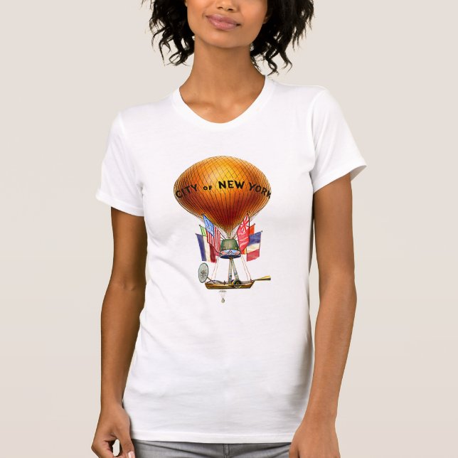City of New York Hot Air Balloon T-Shirt (Front)