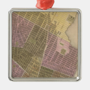City of New York Metal Ornament