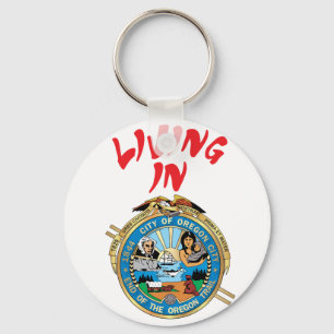 City of Oregon Key Ring