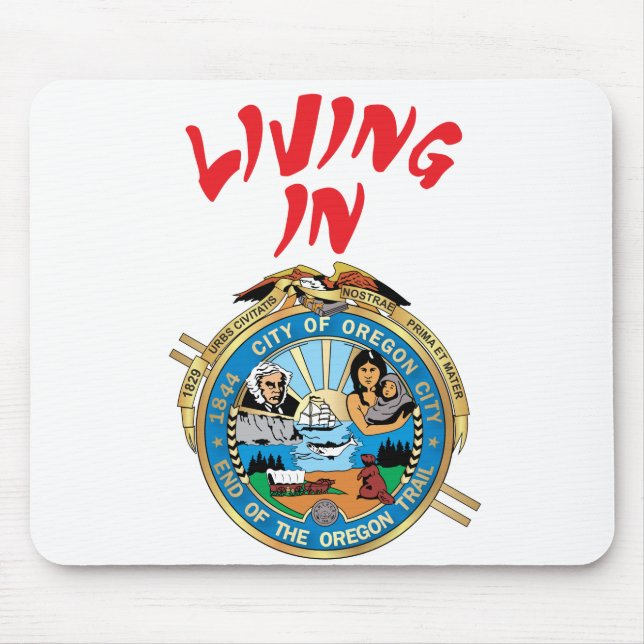 City of Oregon Mouse Pad (Front)