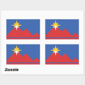 City of Pocatello Flag Stickers (Sheet)