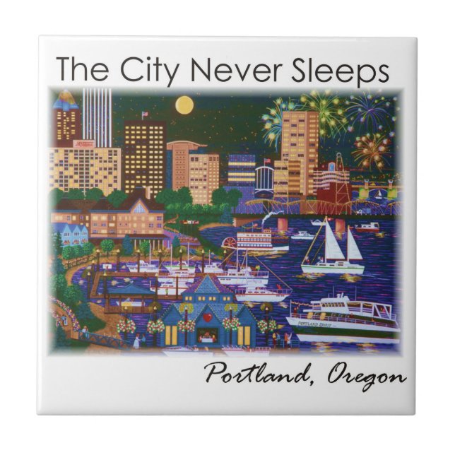 City of Portland Tile (Front)