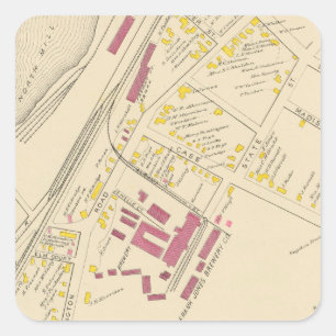 City of Portsmouth 4 Square Sticker