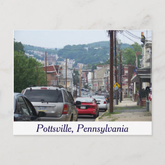 City of Pottsville, Pennsylvania Post Card