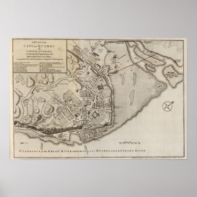 City of Quebec Poster (Front)