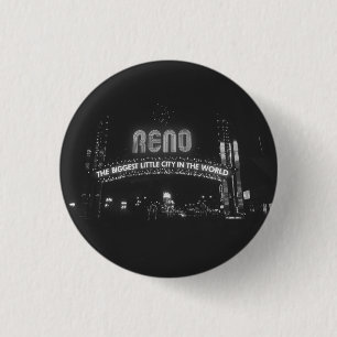 City of Reno 3 Cm Round Badge