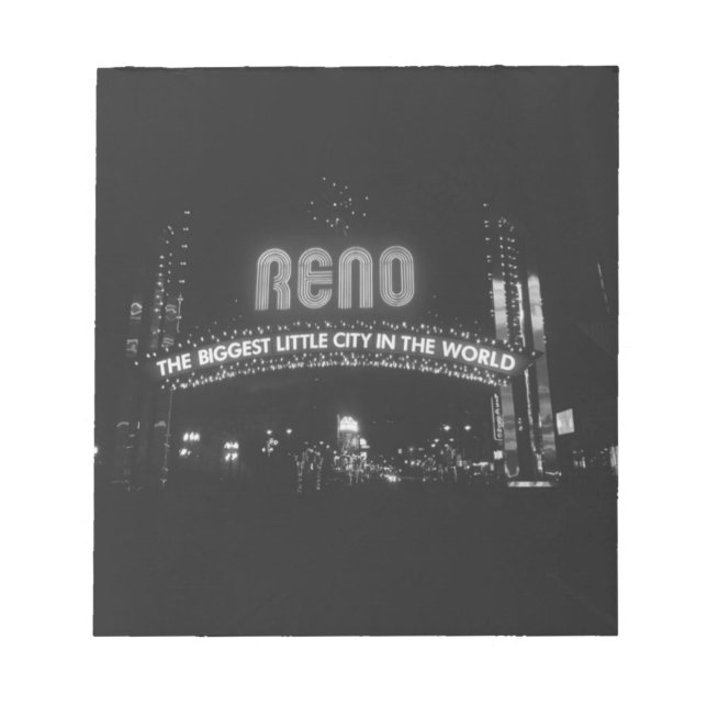 City of Reno Notepad (Front)