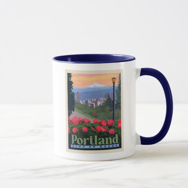 City of Roses | Portland, Oregon Mug (Right)
