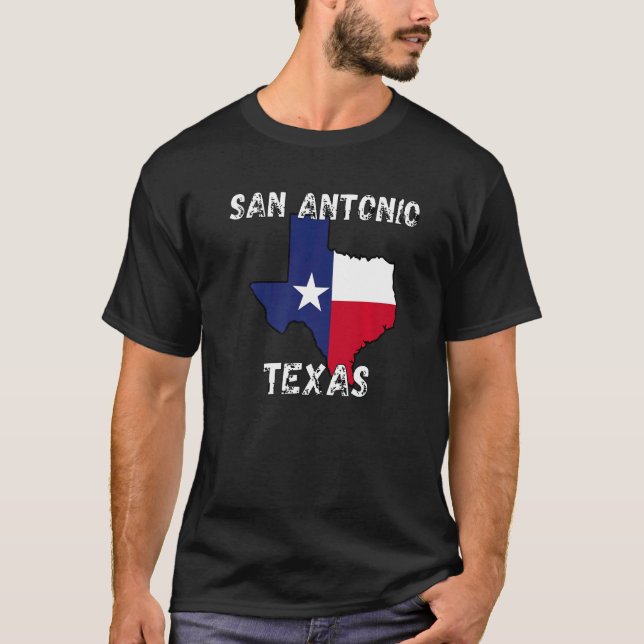 City Of San Antonio  Apparel Souvenirs T-Shirt (Front)