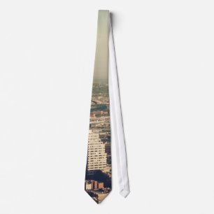 City of Seattle. View from city tower. Landscape Tie