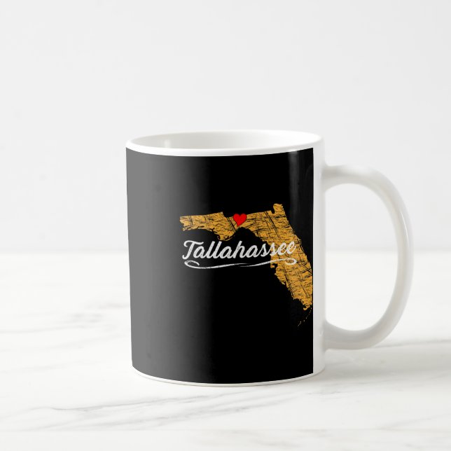 City Of Tallahee Florida Vacation Souvenir Graphic Coffee Mug (Right)
