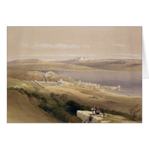 City of Tiberias on the Sea of Galilee