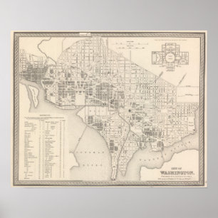 City of Washington 2 Poster