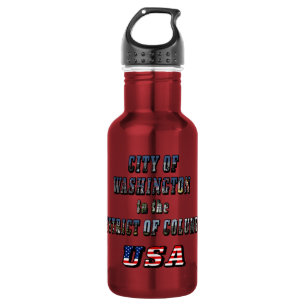 City of Washington in the District of Columbia USA 532 Ml Water Bottle