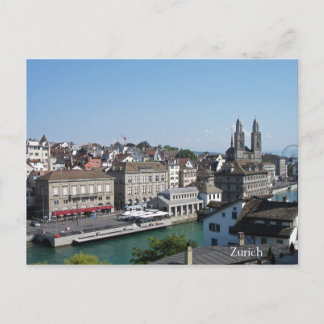 City of Zurich Postcard