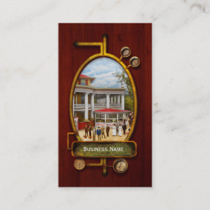 City - OH - The Chester Park Club House 1909 Business Card
