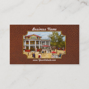 City - OH - The Chester Park Club House 1909 Business Card