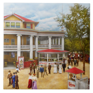 City - OH - The Chester Park Club House 1909 Ceramic Tile