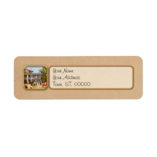 City - OH - The Chester Park Club House 1909 Return Address Label