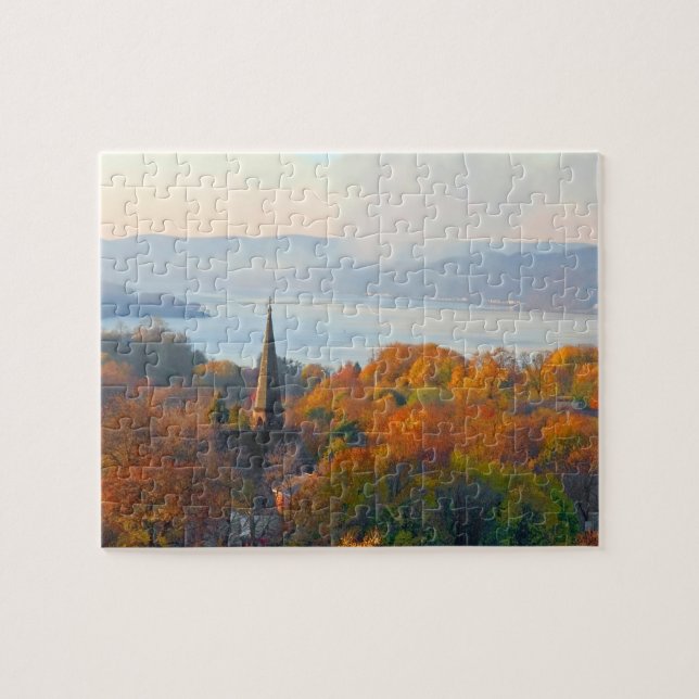 City On the River Jigsaw Puzzle (Horizontal)