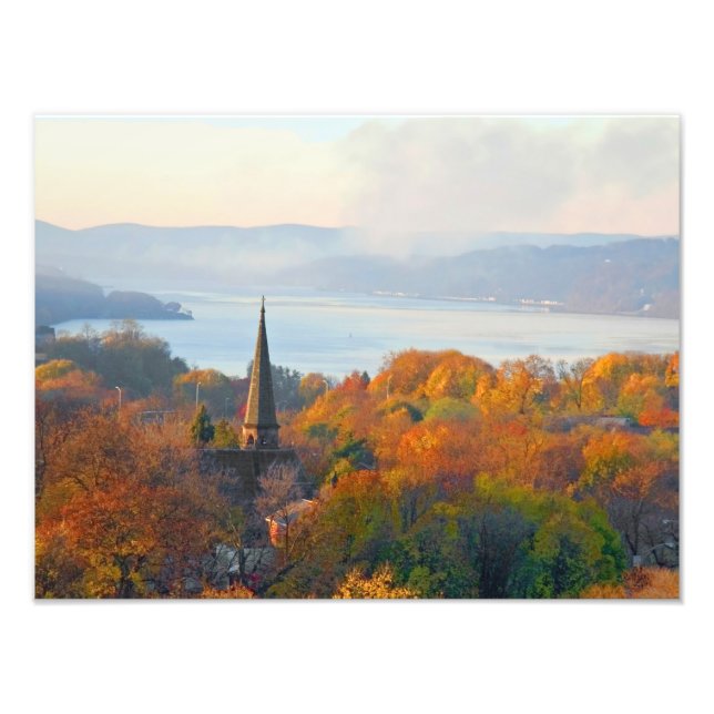 City On the River Photo Print (Front)