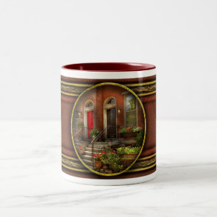 City - PA Philadelphia - Pretty Philadelphia Two-Tone Coffee Mug