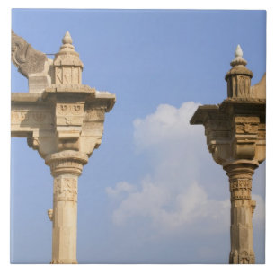 City Palace, Udaipur, Rajasthan, India 2 Ceramic Tile