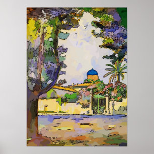 City Park, Gardens, Poster