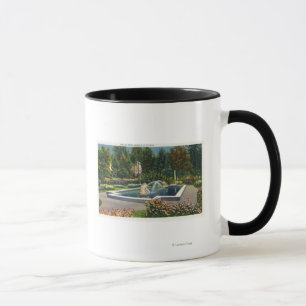 City Park Italian Rose Garden View Mug
