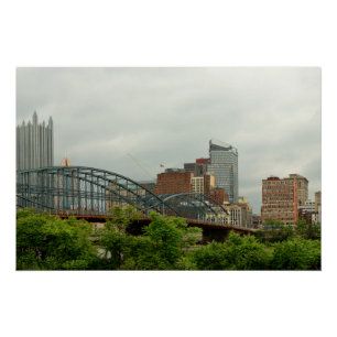 City - Pittsburg PA - The grand city of Pittsburg Poster