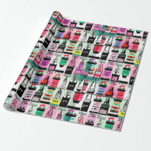 City Pop Wrapping Paper
