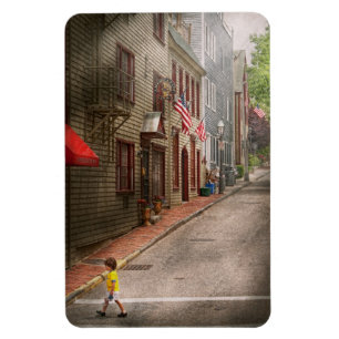 City - Rhode Island - Newport - Journey  Magnet