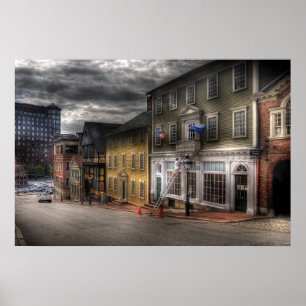City - Rhode Island - Providence 2007 - Thomas Str Poster