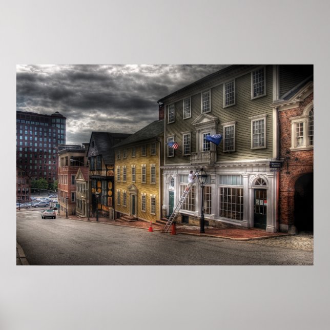 City - Rhode Island - Providence 2007 - Thomas Str Poster (Front)