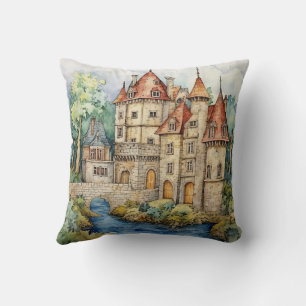 City Road Old House Architecture #76 Cushion
