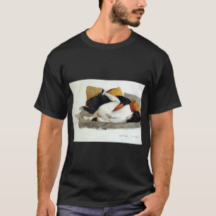 city roofs Edward Hopper T-Shirt