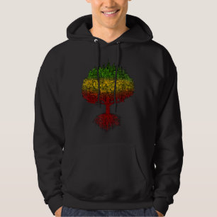 City Roots Rasta Reggae Roots Clothing Hoodie