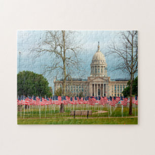 City Scene Oklahoma. Jigsaw Puzzle