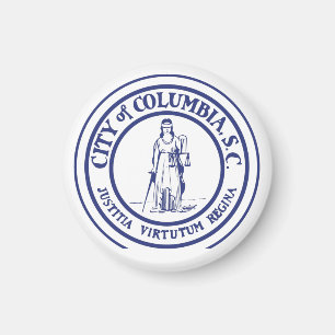 City Seal - Columbia, South Carolina Magnet