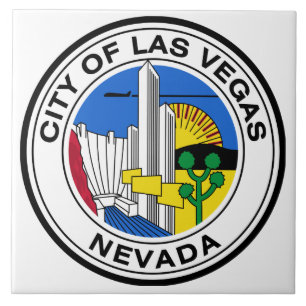 City Seal of Las Vegas (Nevada) Ceramic Tile