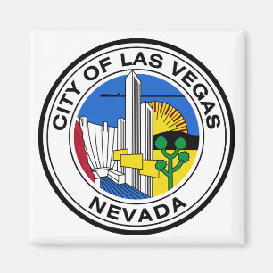 City Seal of Las Vegas (Nevada) Magnet