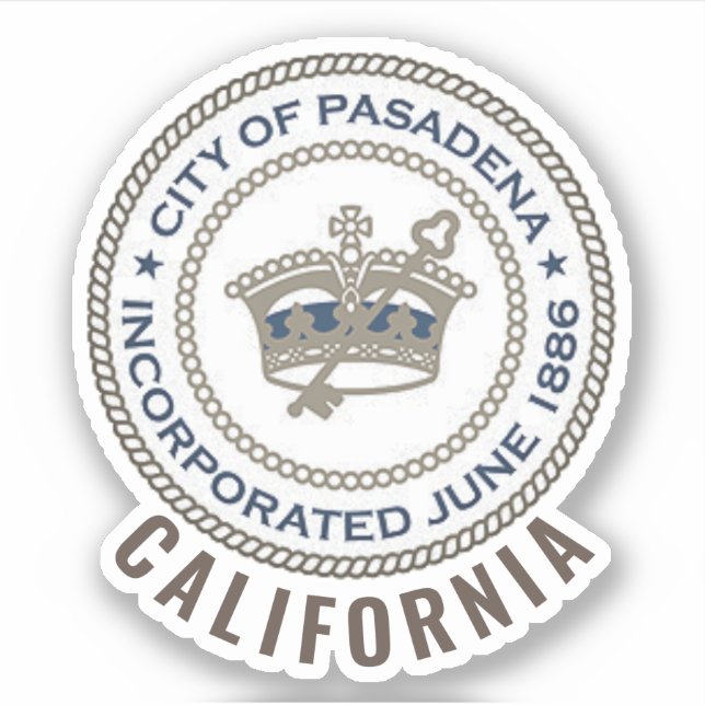 City Seal of Pasadena, California (Front)