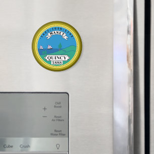 City Seal of Quincy, Massachusetts Magnet