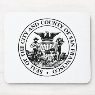 City Seal of San Francisco (California, USA) Mouse Pad