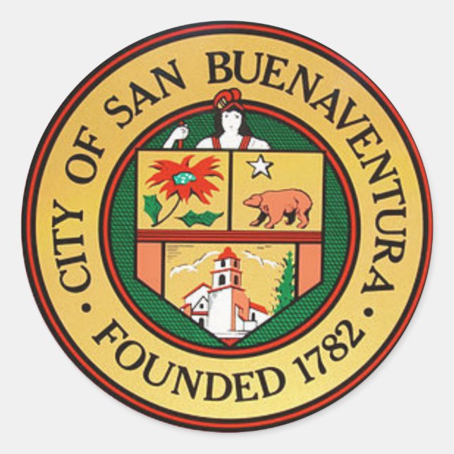 City Seal of Ventura, California (Front)